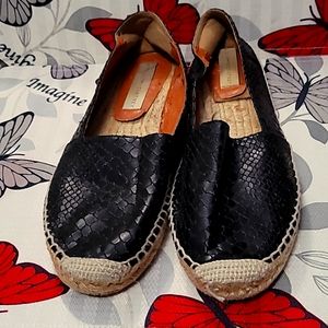 STELLA MCCARTNEY BLACK SPADRILLES